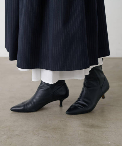 《近日開始》層疊褶皺半身裙