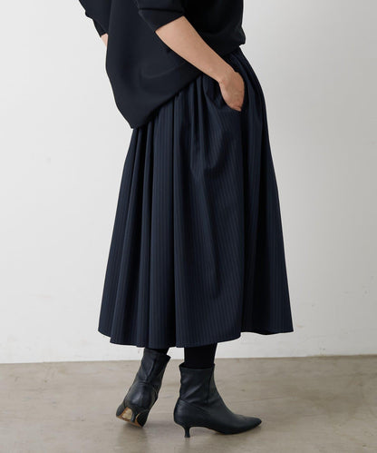 《近日開始》層疊褶皺半身裙