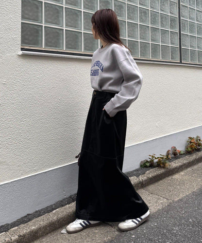 衛衣風格學院標誌針織衫