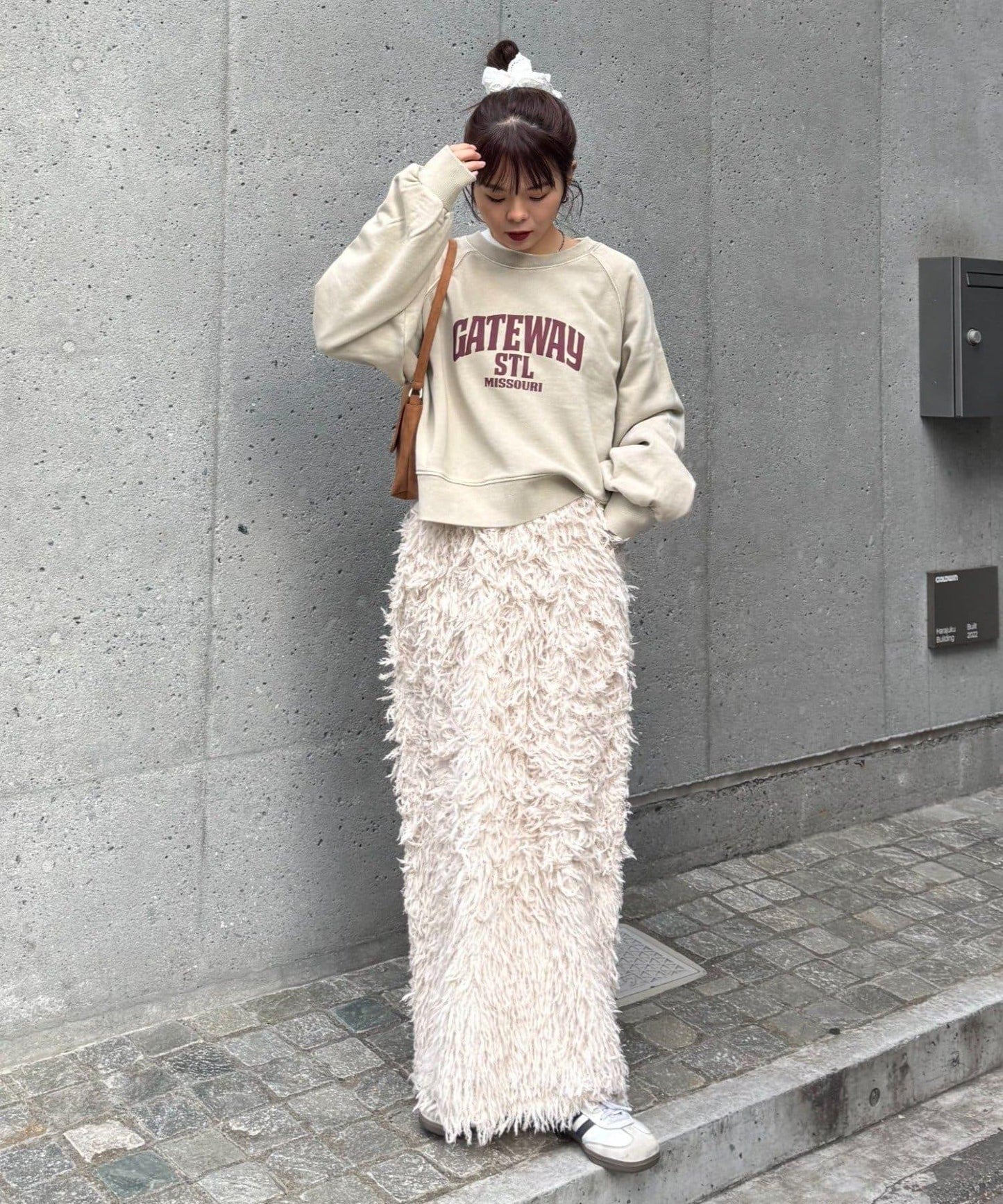 酸洗工藝標誌印花插肩袖衛衣