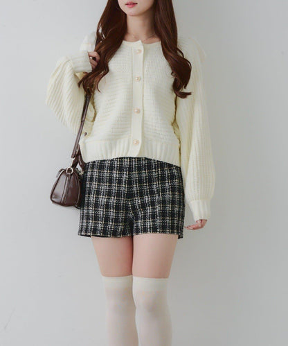 【Holiday collection】粗花呢短褲