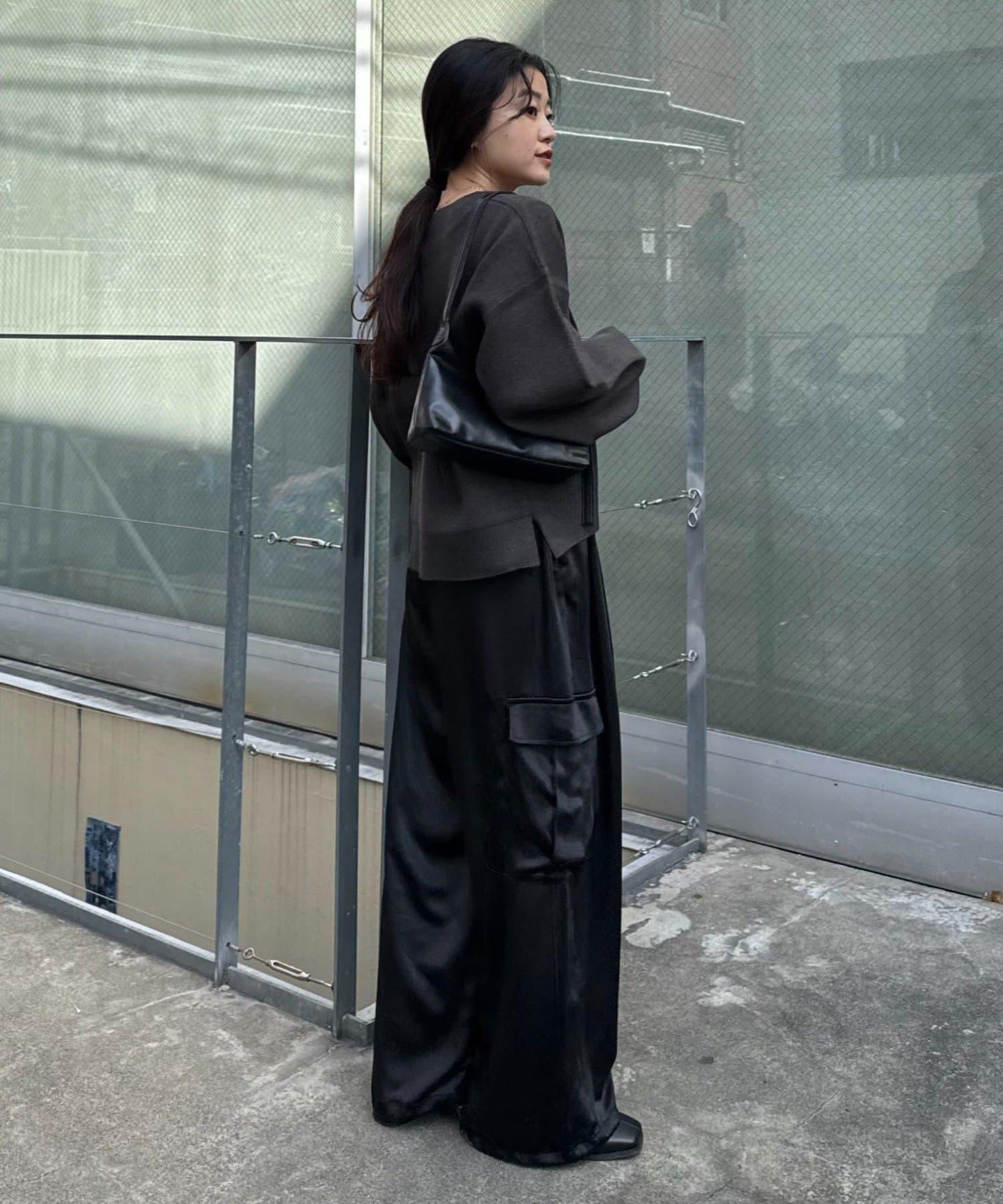 衛衣風格學院標誌針織衫