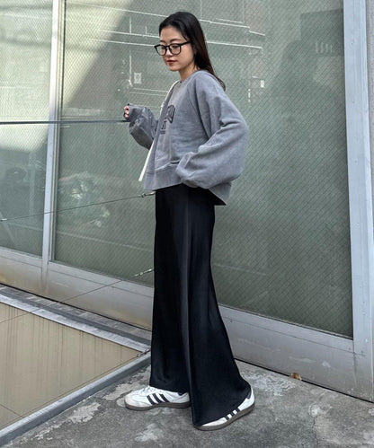 酸洗工藝標誌印花插肩袖衛衣