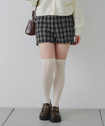 【Holiday collection】粗花呢短褲