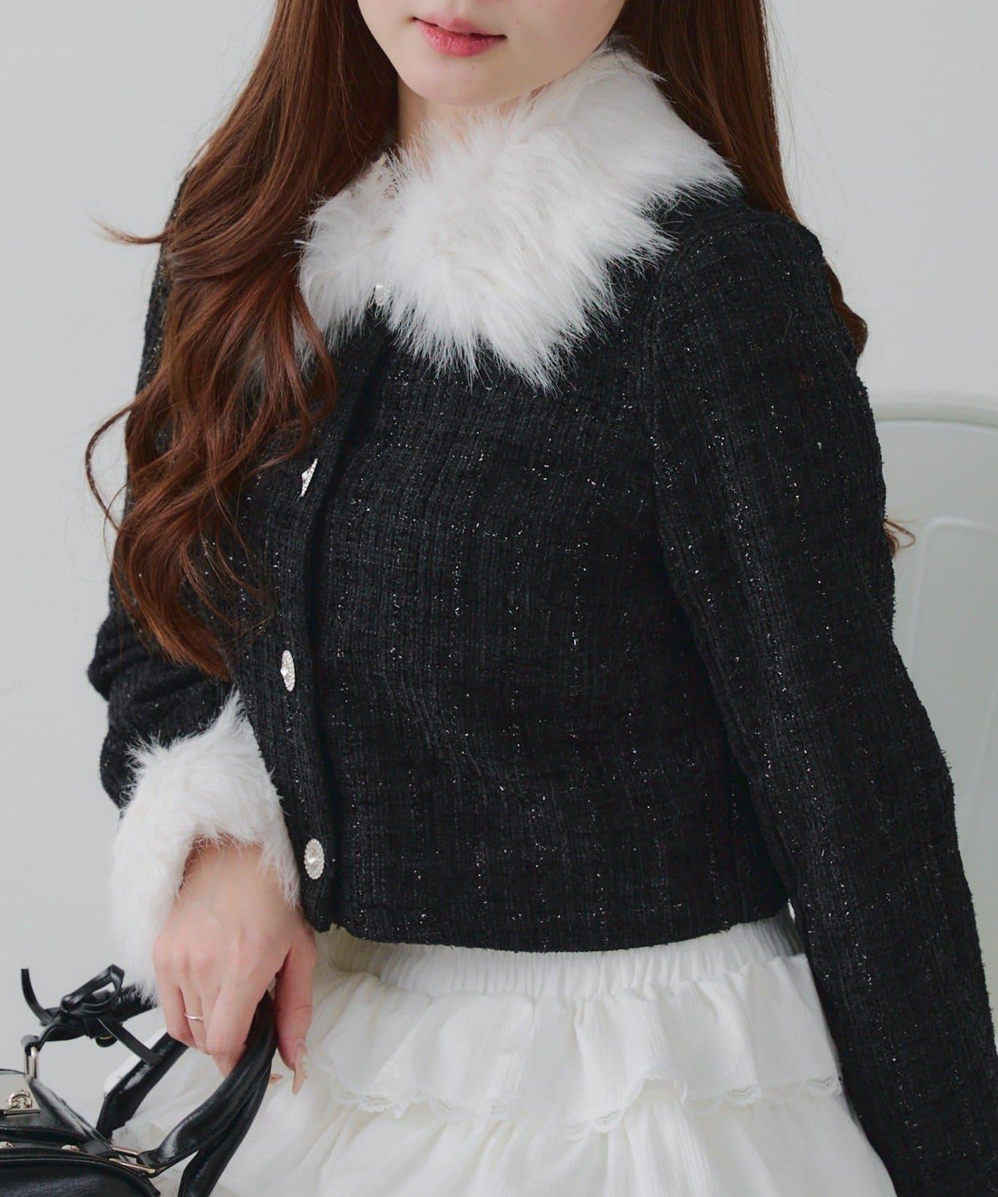 【Holiday collection】粗花呢夾克