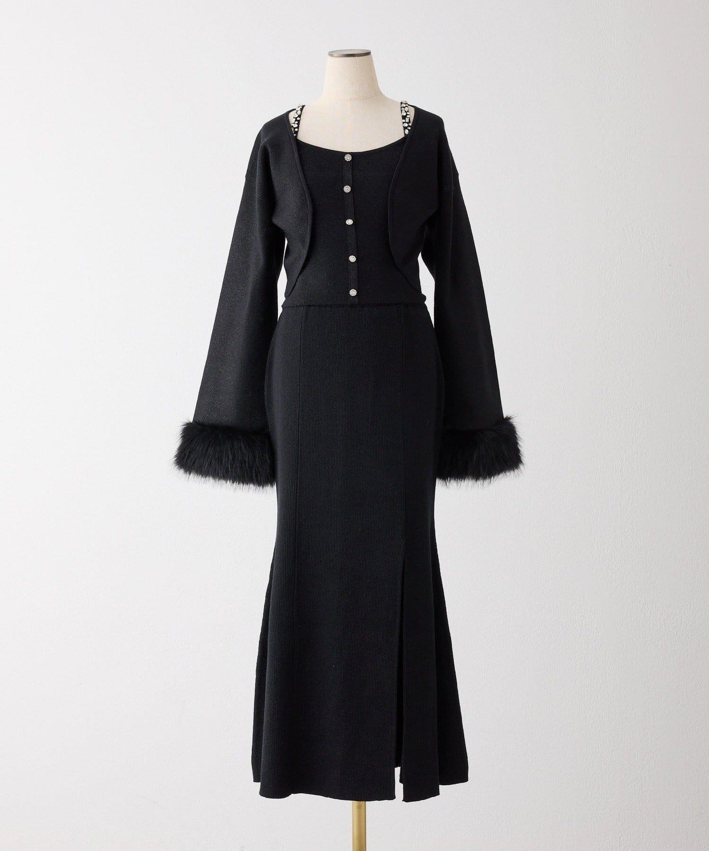 【Twinkle Collection】開叉針織半身裙