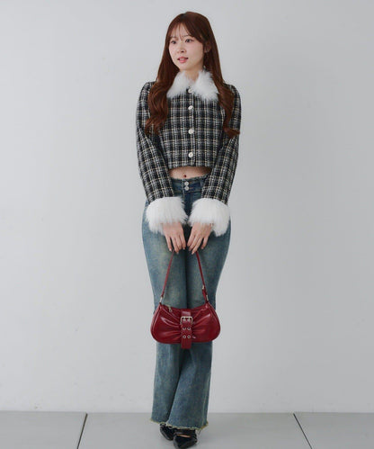 【Holiday collection】粗花呢夾克