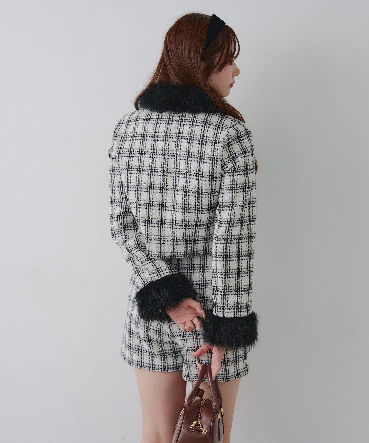 【Holiday collection】粗花呢夾克