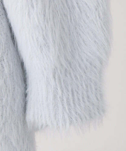 【Twinkle Collection】鑲嵌寶石羽毛針織套裝