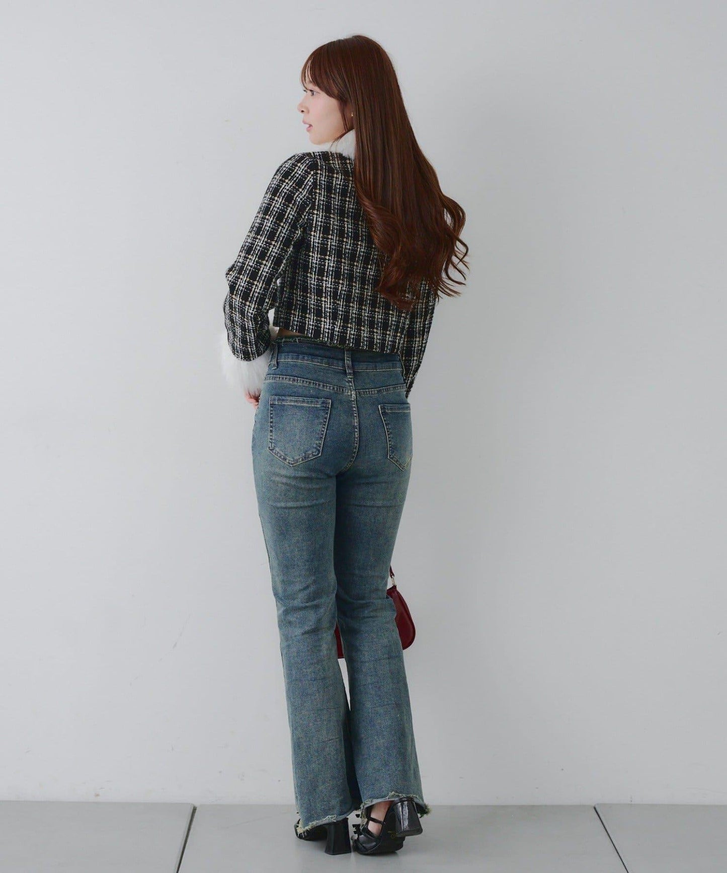 【Holiday collection】粗花呢夾克