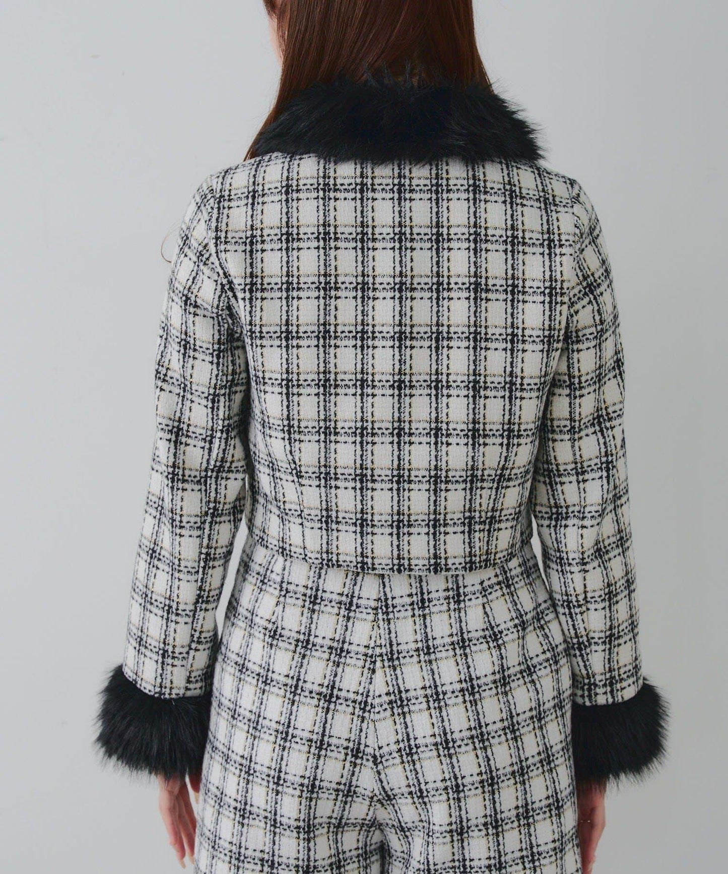 【Holiday collection】粗花呢夾克