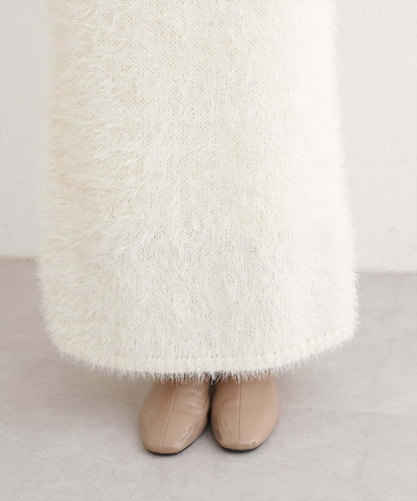 亮片羽毛修身半身裙