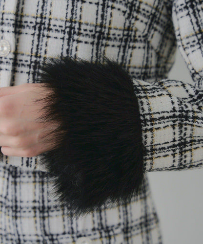 【Holiday collection】粗花呢夾克