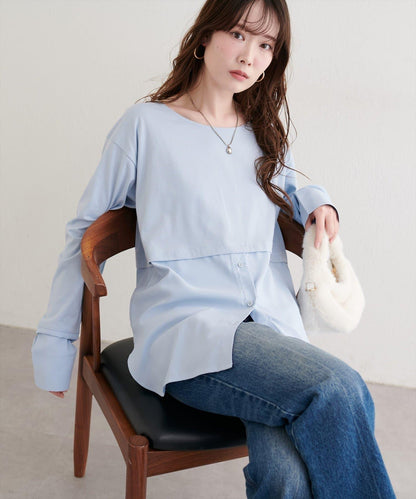 層疊風格內搭T恤