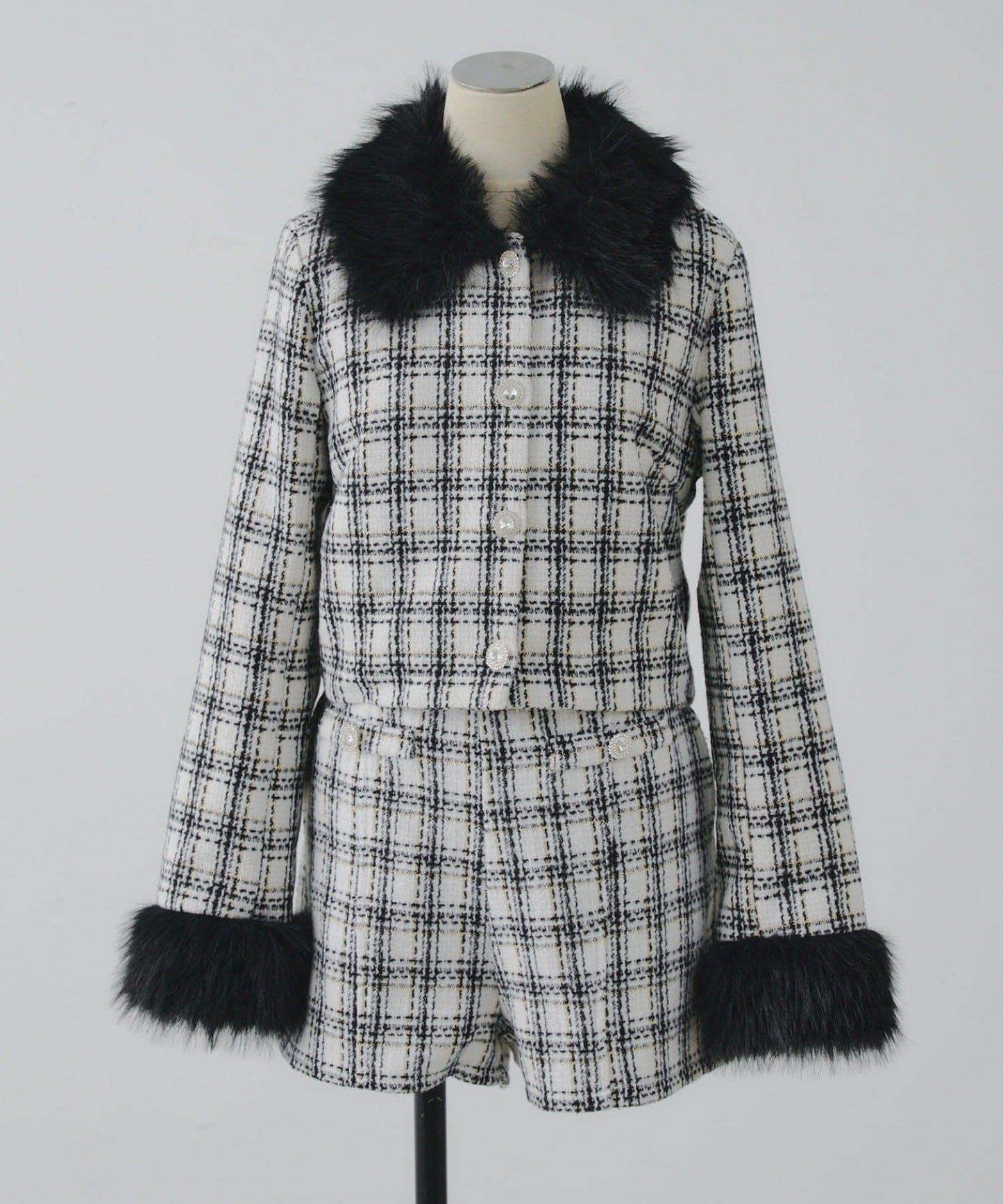 【Holiday collection】粗花呢夾克