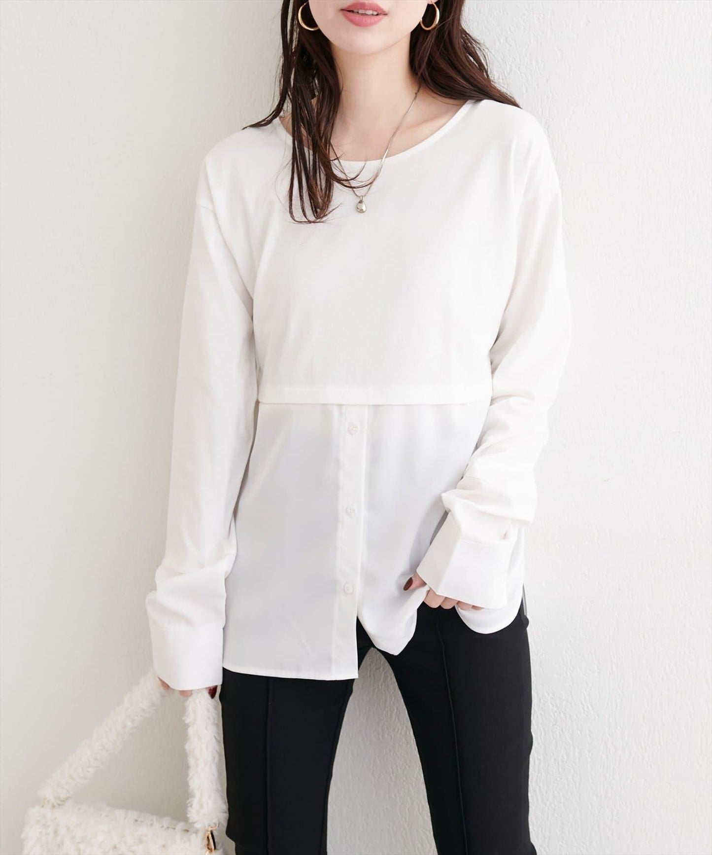 層疊風格內搭T恤