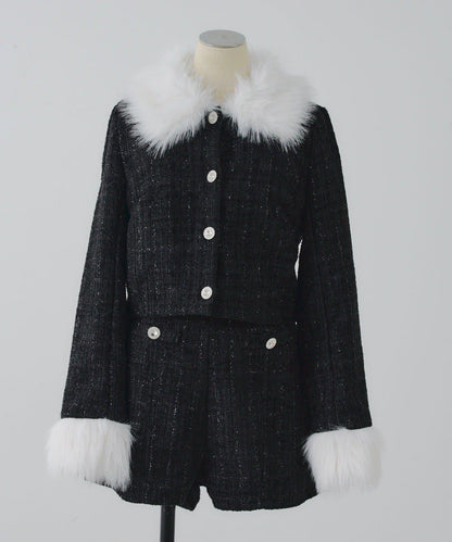 【Holiday collection】粗花呢夾克