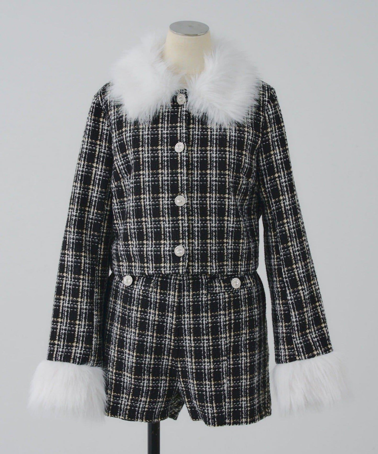 【Holiday collection】粗花呢夾克