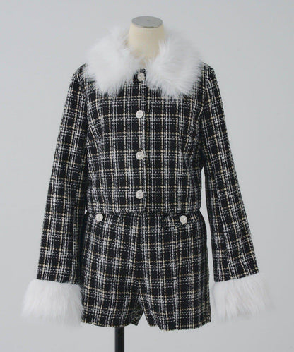 【Holiday collection】粗花呢夾克