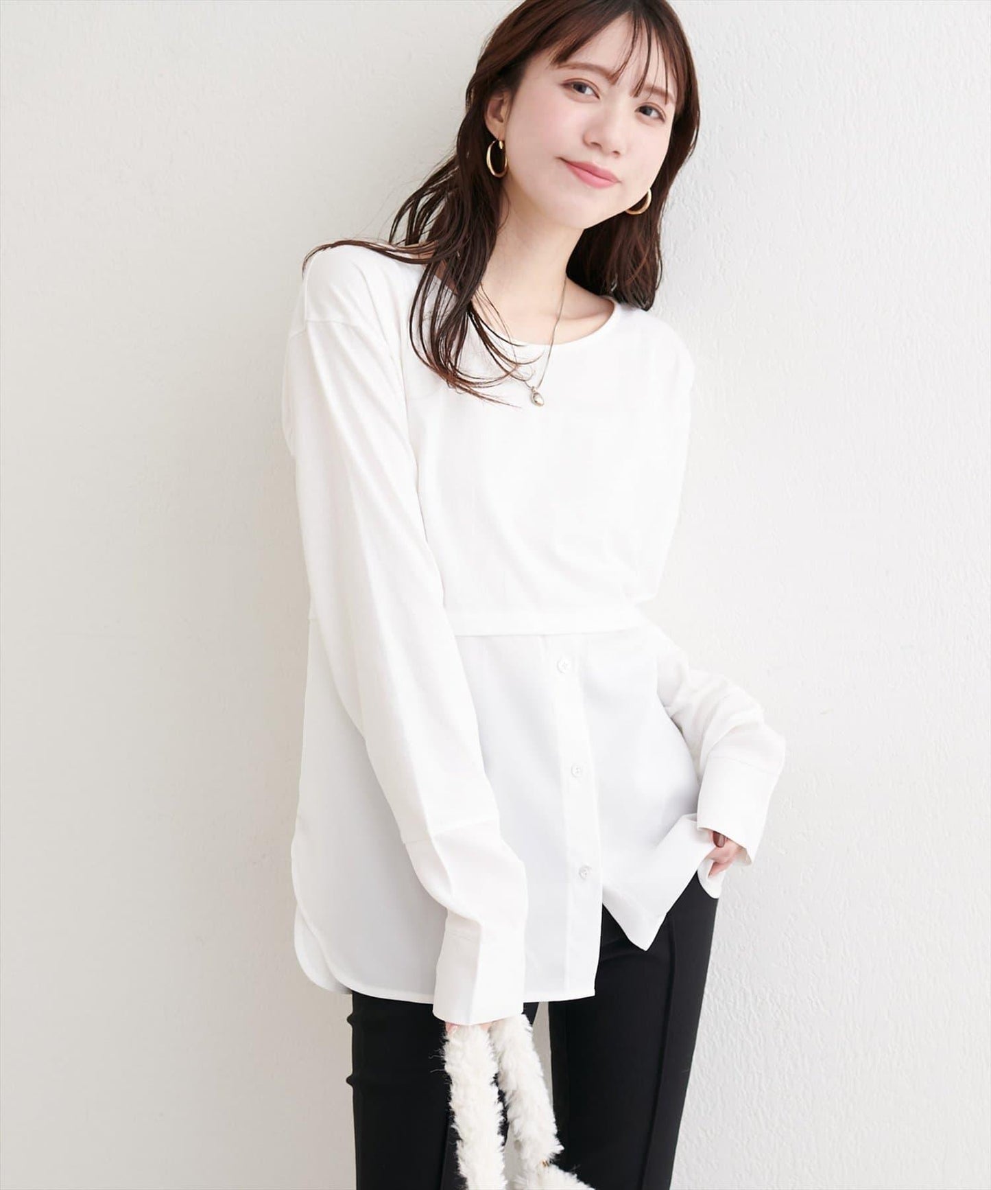 層疊風格內搭T恤