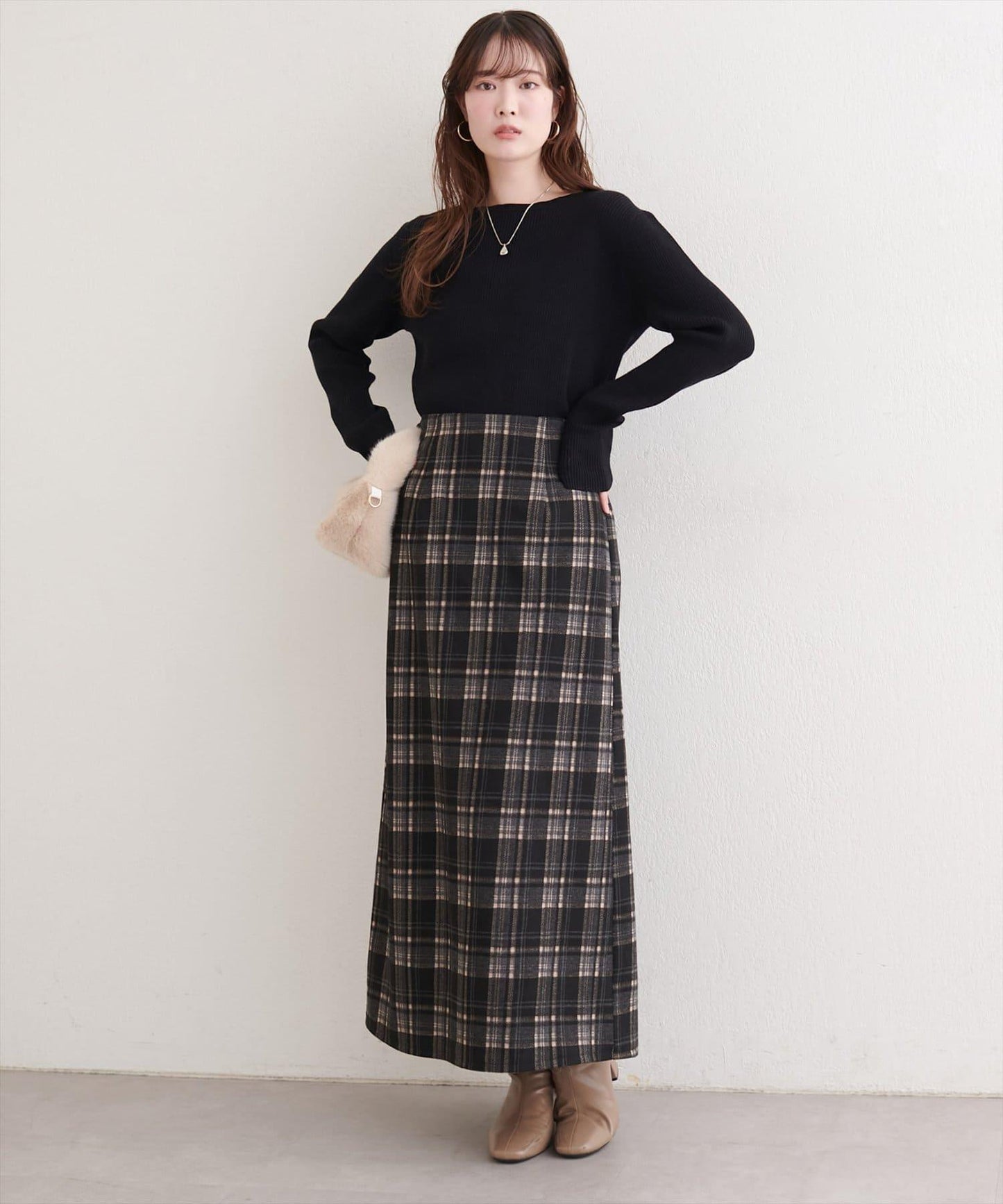 帶蝴蝶結多穿法針織衫