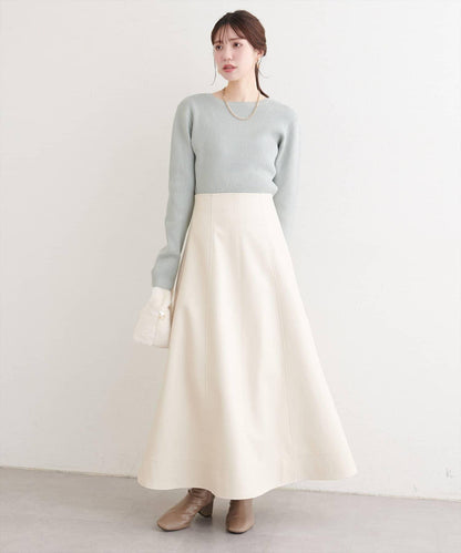 帶蝴蝶結多穿法針織衫