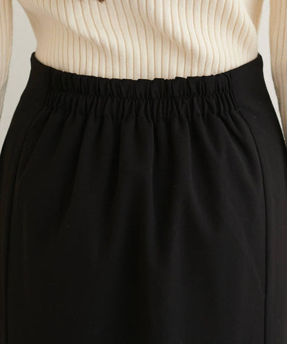 【natural couture】翻蓋口袋拉鍊半身裙