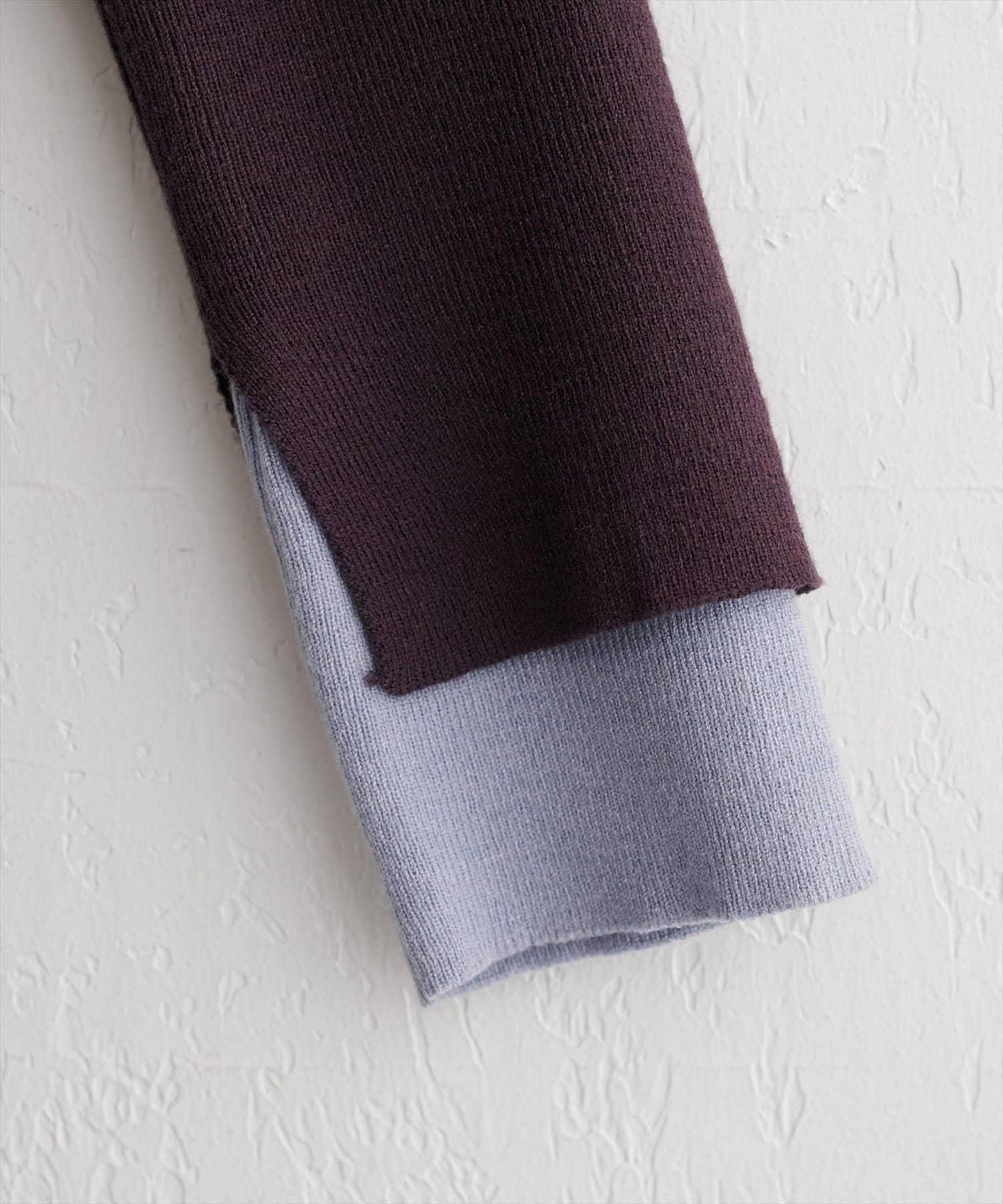 袖口拼接針織衫