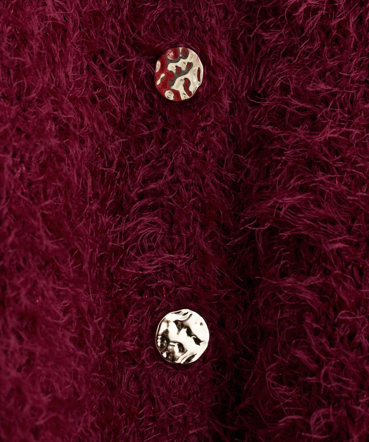 亮片羽毛船領針織套頭衫