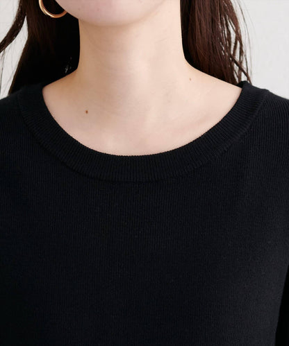 袖口拼接針織衫