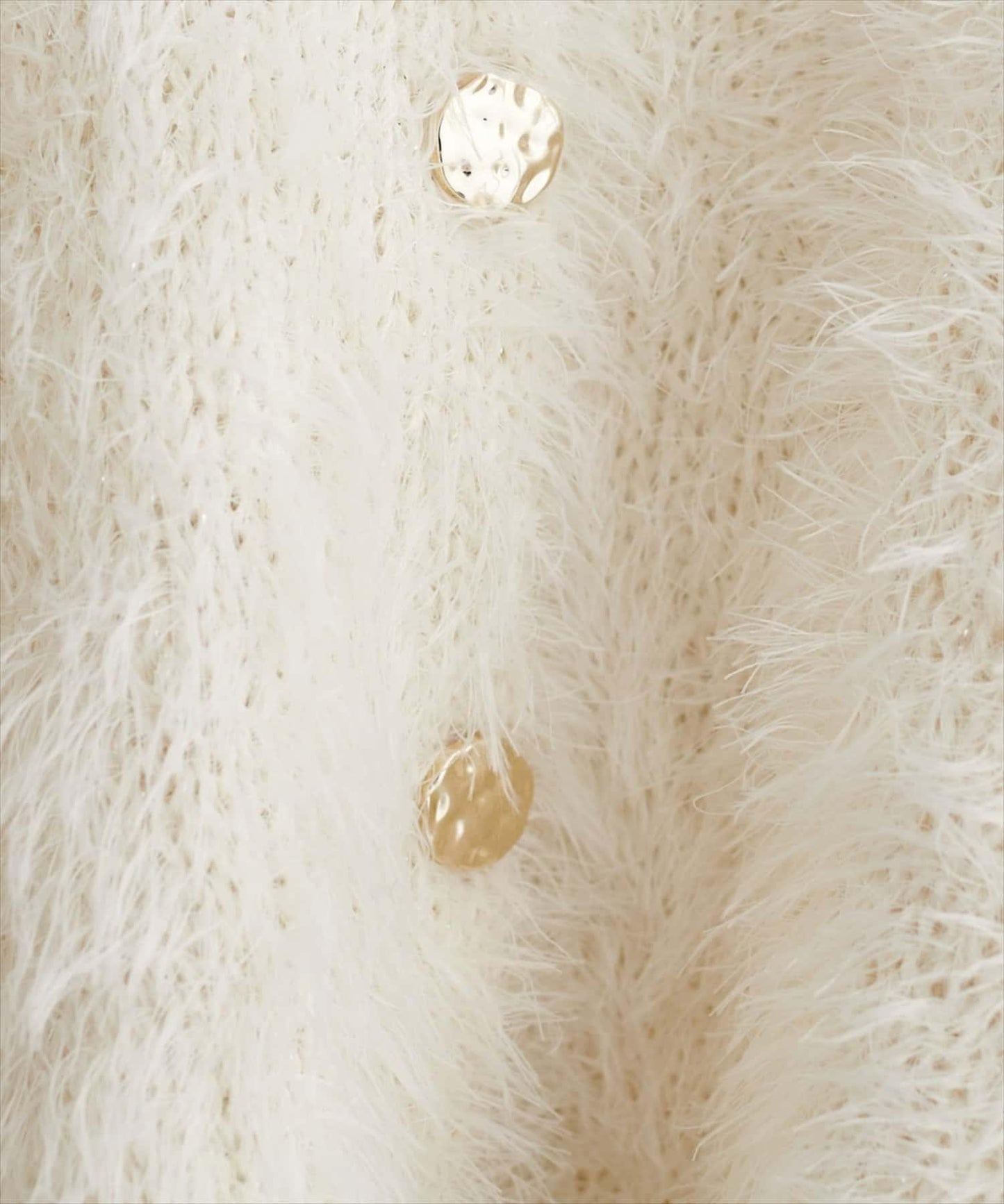 亮片羽毛船領針織套頭衫