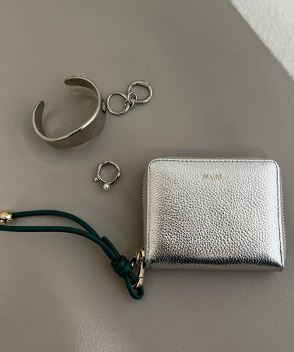 【BEAURE/ビュレ】皮革肩帶錢包 M