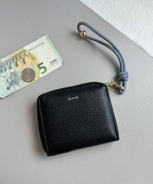 【BEAURE/ビュレ】皮革肩帶錢包 M