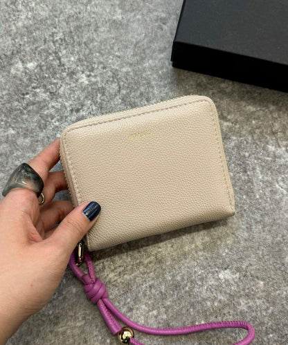 【BEAURE/ビュレ】皮革肩帶錢包 M