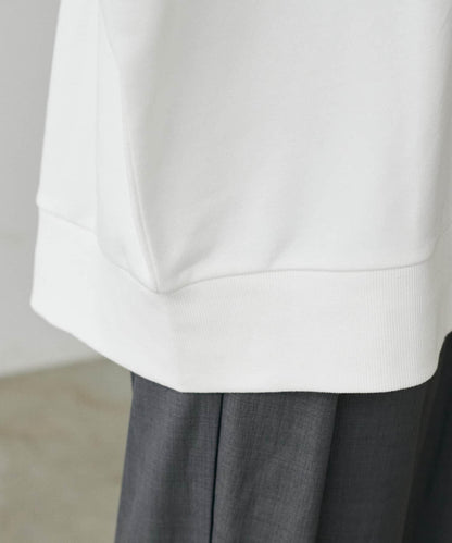 【LARUTA】圖案標誌加絨套頭衫