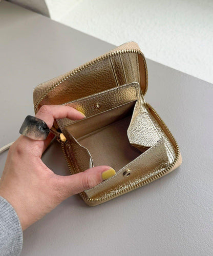 【BEAURE/ビュレ】皮革肩帶錢包 M