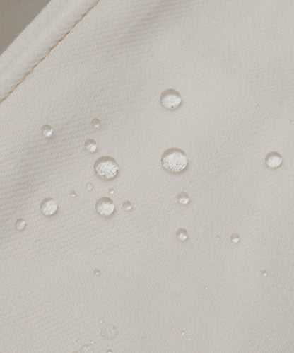 【Discoat】防潑水白色牛仔褲