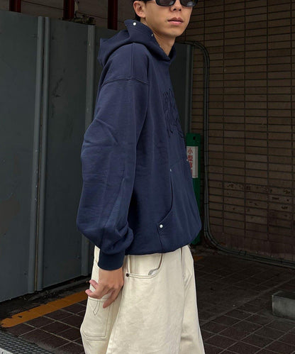 MOBB鉚釘套頭連帽衛衣