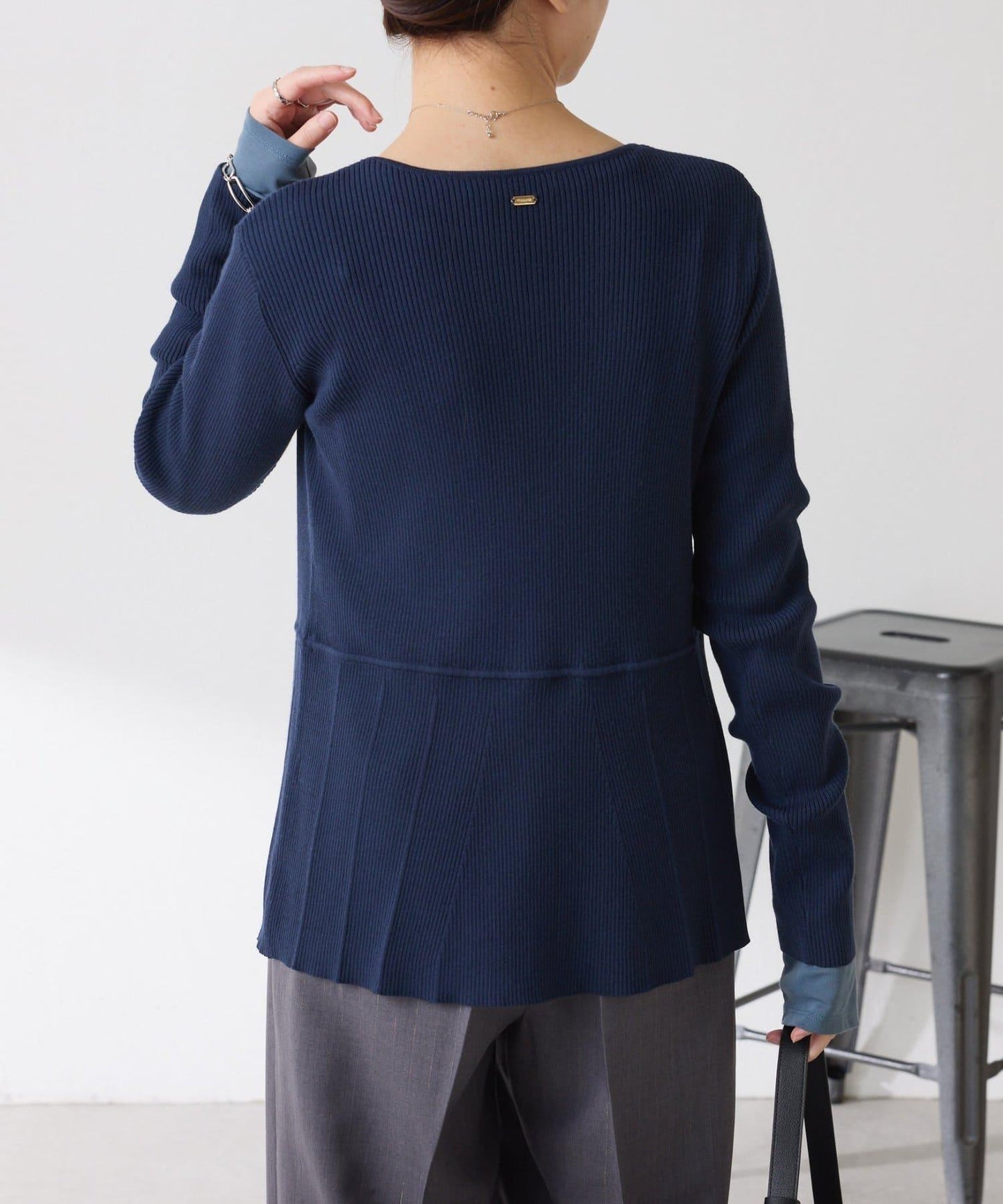 【塑形】羅紋荷葉邊開衫