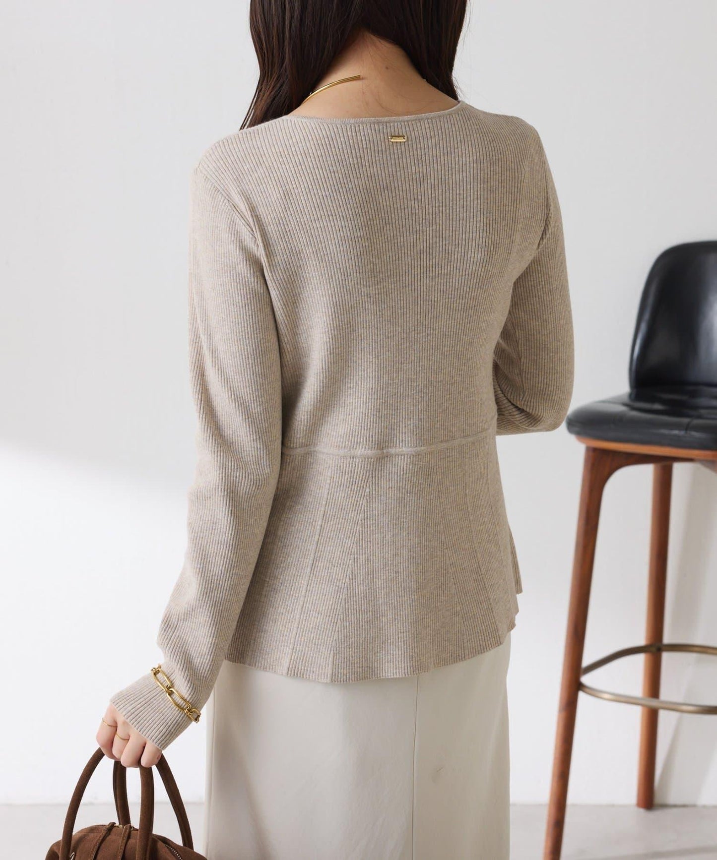 【塑形】羅紋荷葉邊開衫