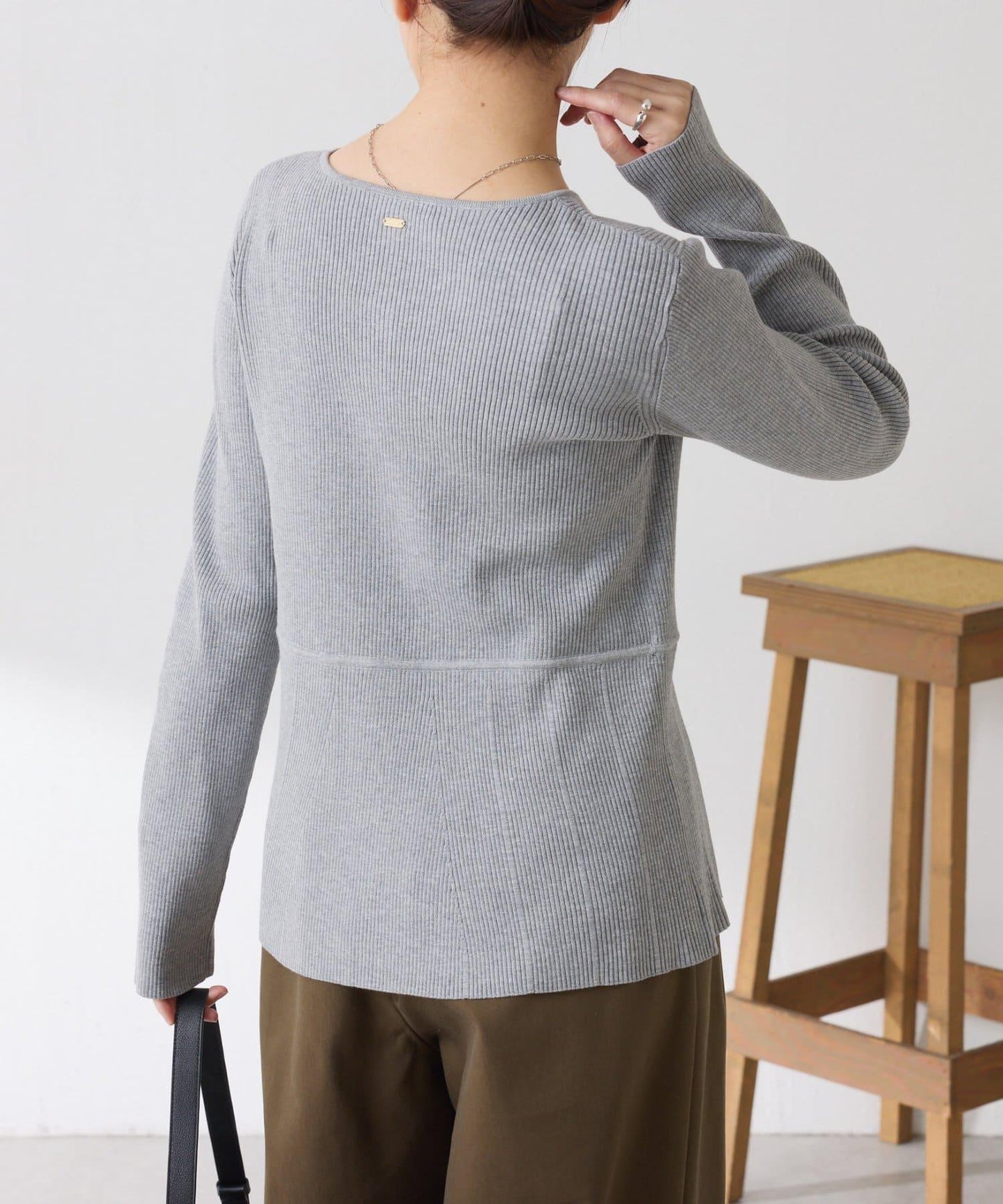 【塑形】羅紋荷葉邊開衫