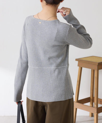 【塑形】羅紋荷葉邊開衫