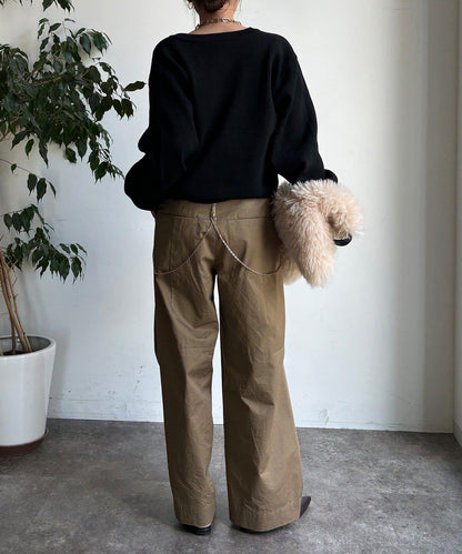 大紐釦針織開衫