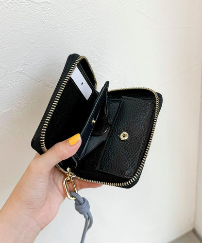 【BEAURE/ビュレ】皮革肩帶錢包 M