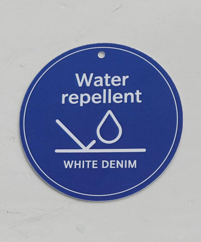 【Discoat】防潑水白色牛仔褲