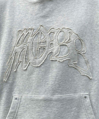 MOBB鉚釘套頭連帽衛衣