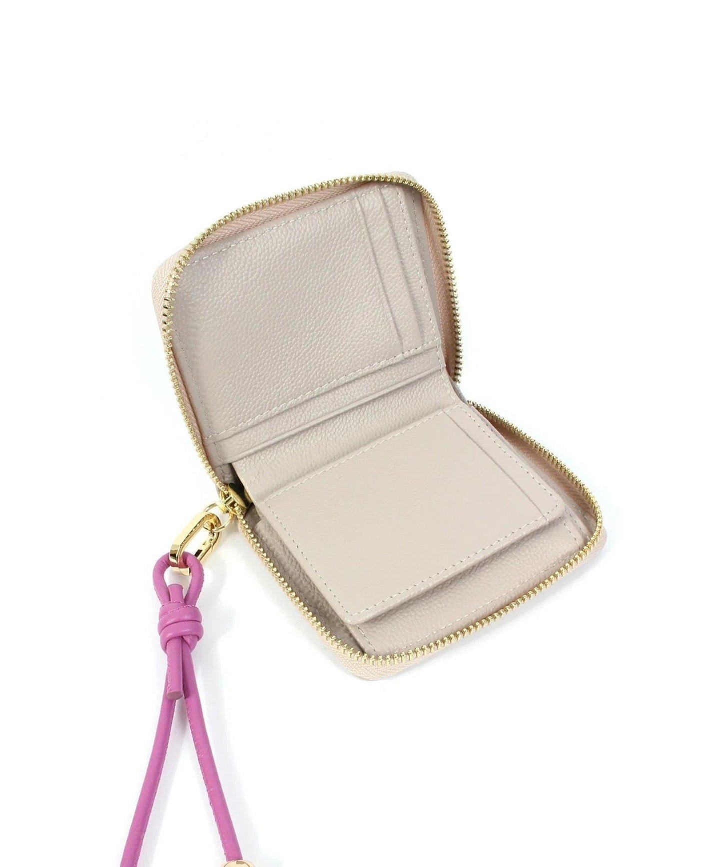 【BEAURE/ビュレ】皮革肩帶錢包 M