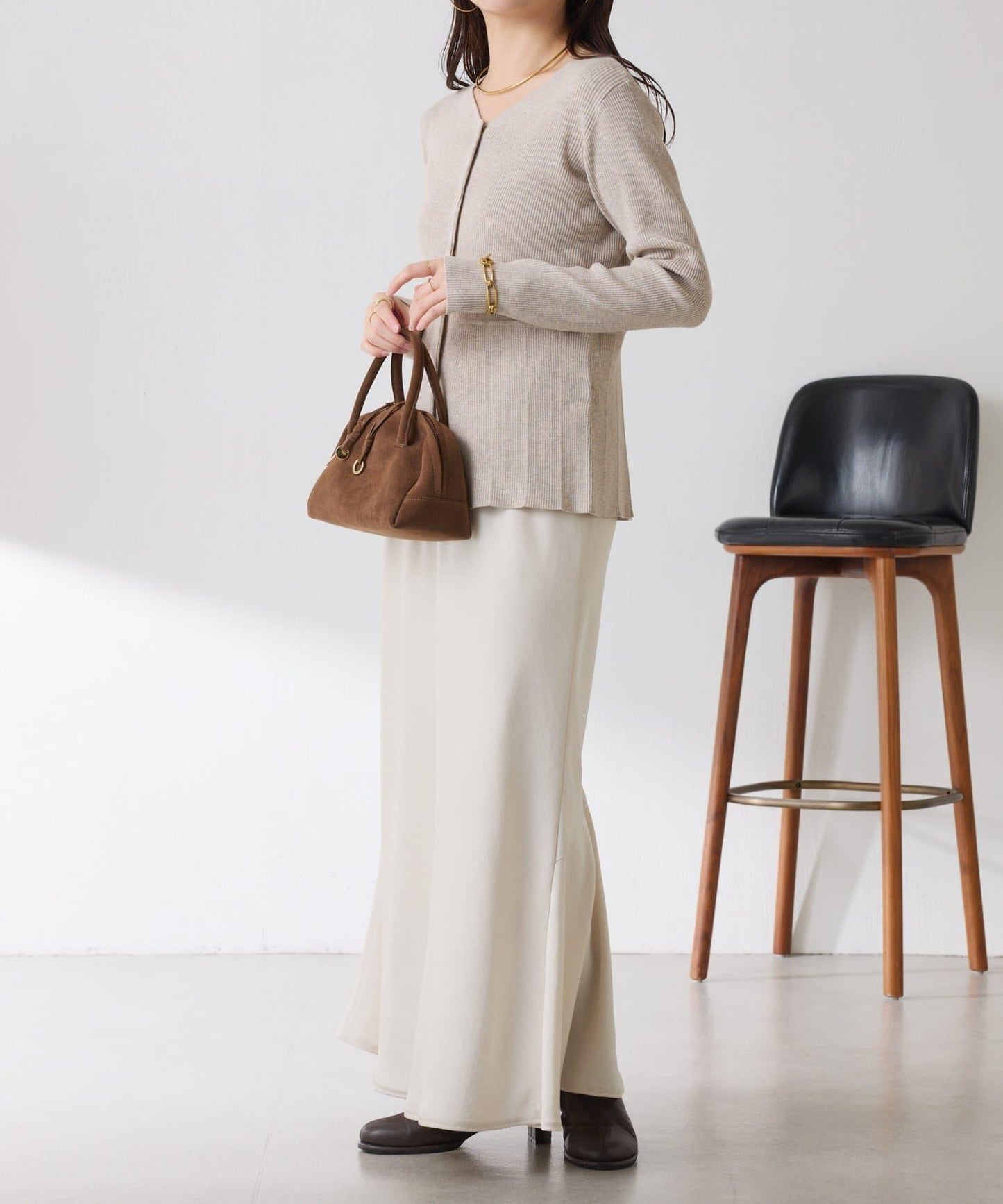 【塑形】羅紋荷葉邊開衫