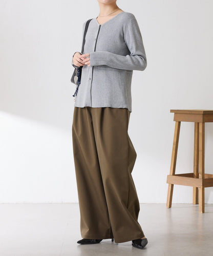 【塑形】羅紋荷葉邊開衫