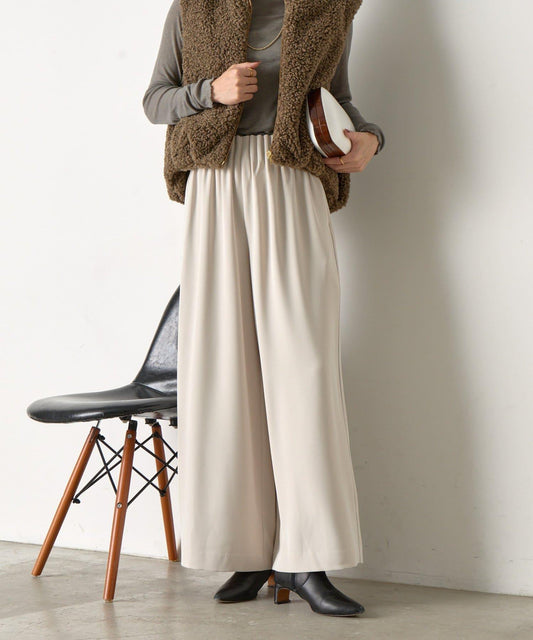 垂感寬鬆闊腿褲